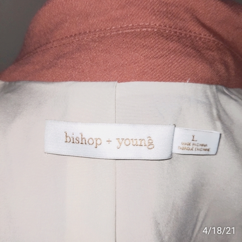 Anthropologie Bishop & Young linen blazer NWT - Picture 7 of 12